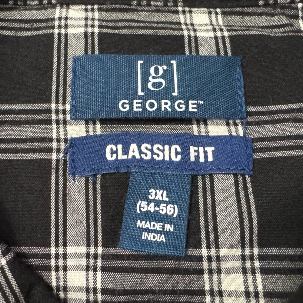 Lot of 3 Men’s 3XL Shirts 2 Chaps Golf Polos & 1 George Short Sleeve Button Up - Picture 11 of 16